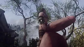 Играть Изгои и его голодный член - Skyrim Vore