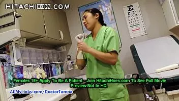 Redare Nu-i spune medicului că fac cum pe ceas! asistenta latina Jasmine Rose se strecoară în sala de examen și se masturbează cu bagheta magică la hitachihoes.com!