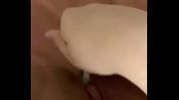 Play I'm really horny so i used a toothbrush