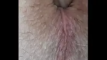 Abspielen Orgasmuskontraktionen in meinem Arsch mit Selbstbesamung in Nahaufnahme